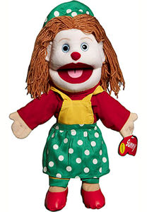 GL1906 - Sunny Girl Clown Hand Puppet 14